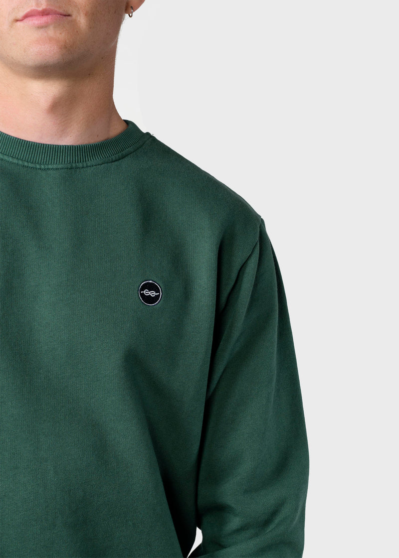 Klitmøller Collective ApS Olaf crew Sweatshirts Moss Green