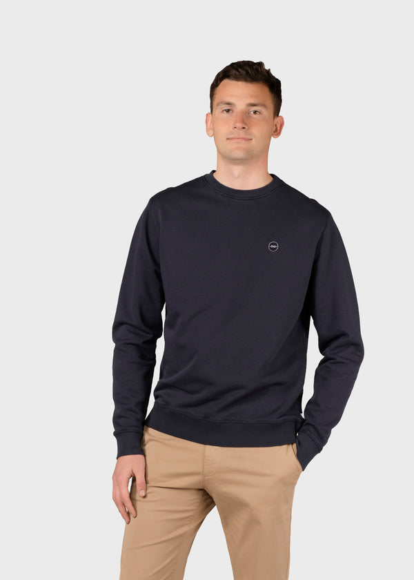 Klitmøller Collective ApS Olaf crew Sweatshirts Navy