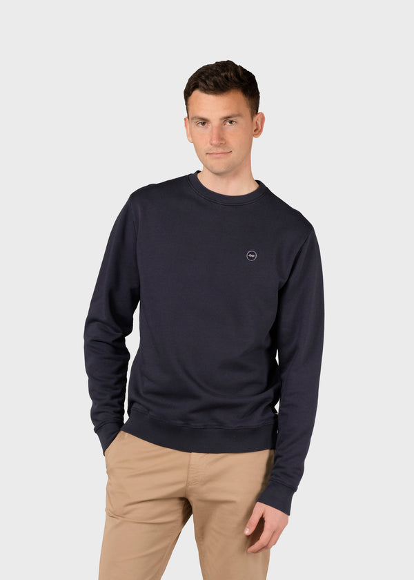 Klitmøller Collective ApS Olaf crew Sweatshirts Navy