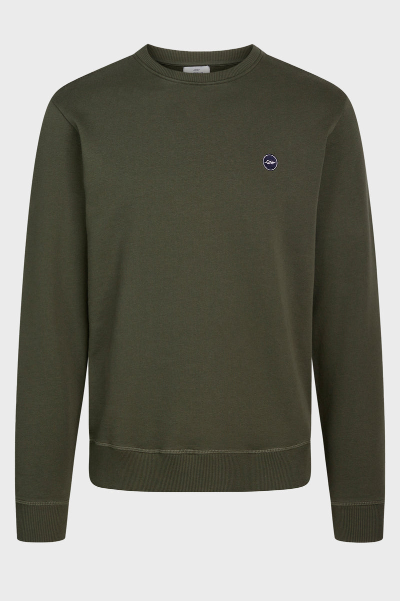 Klitmøller Collective ApS Olaf crew Sweatshirts Olive