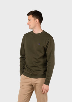 Klitmøller Collective ApS Olaf crew Sweatshirts Olive