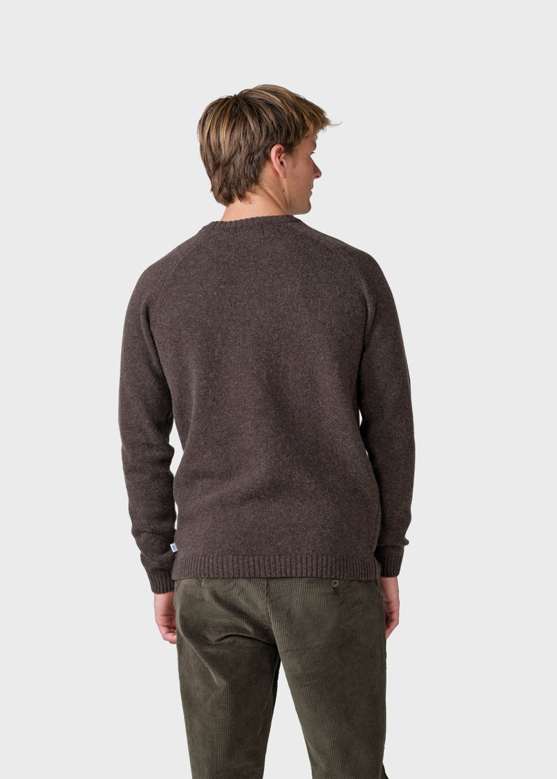 Klitmøller Collective ApS Ole knit Knitted sweaters Taupe