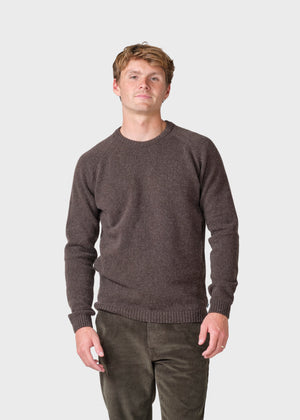 Klitmøller Collective ApS Ole knit Knitted sweaters Taupe