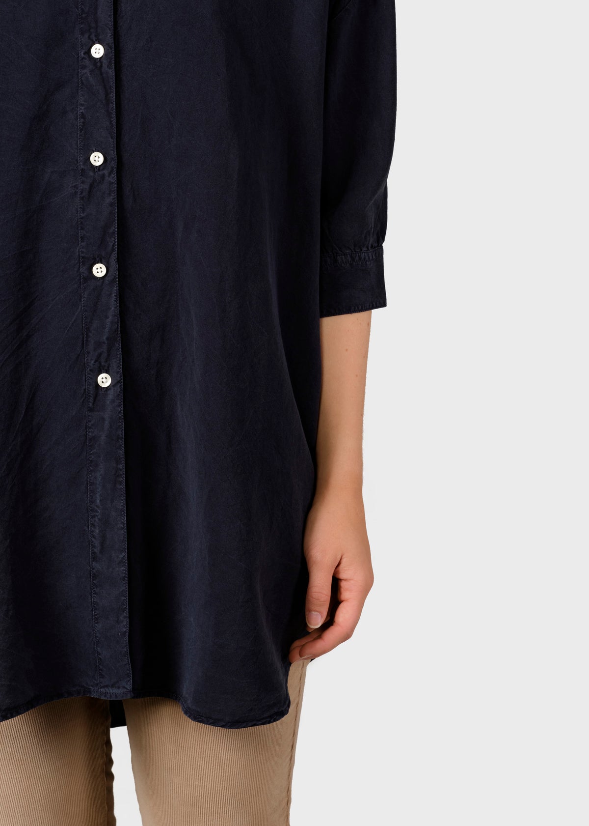 Klitmøller Collective ApS Oline shirt Shirts Navy