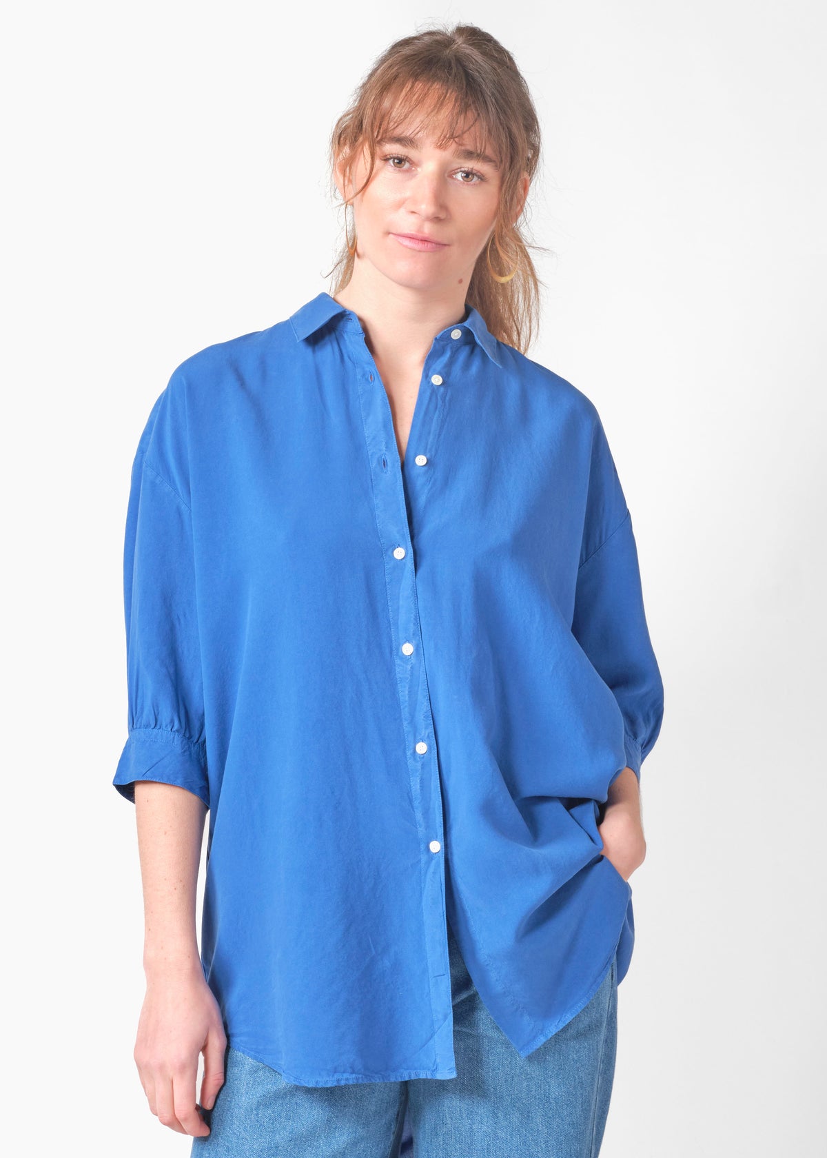 Klitmøller Collective ApS Oline shirt Shirts Surf blue