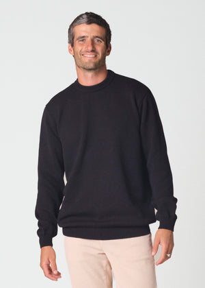 Klitmøller Collective ApS Owen knit Knitted sweaters Black