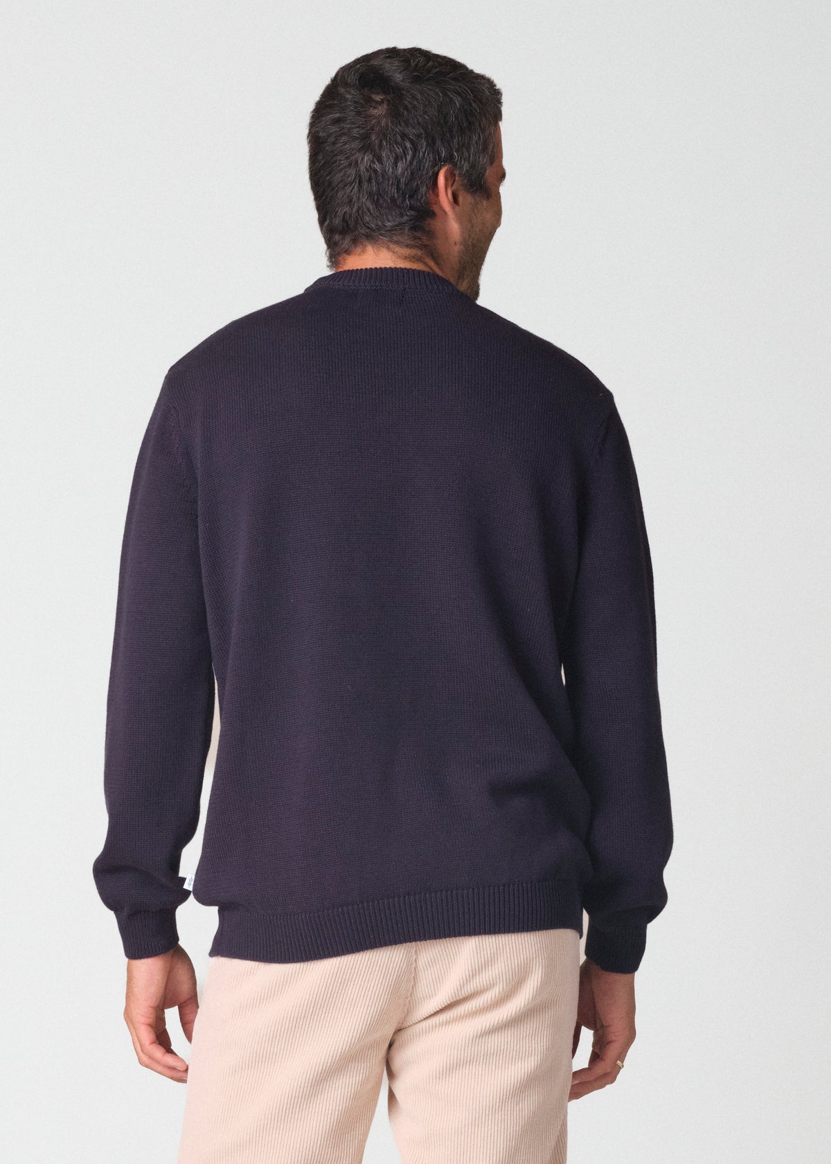 Klitmøller Collective ApS Owen knit Knitted sweaters Navy