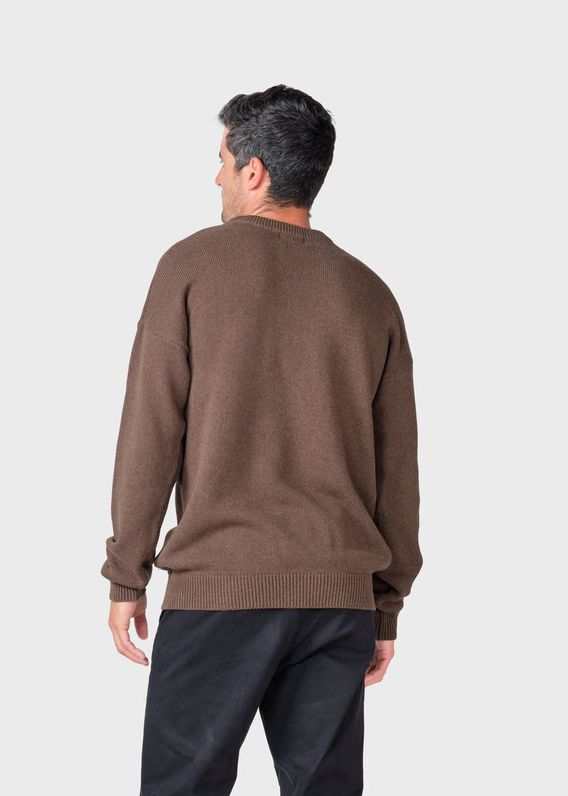 Klitmøller Collective ApS Owen knit Knitted sweaters Taupe