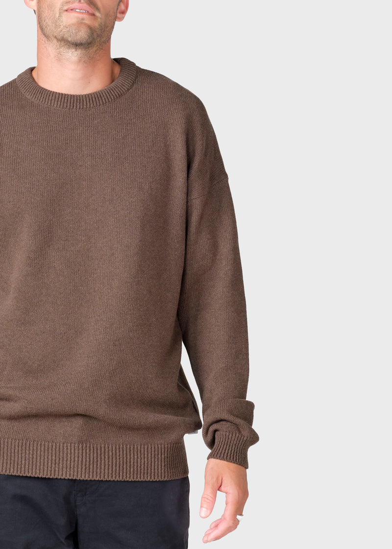 Klitmøller Collective ApS Owen knit Knitted sweaters Taupe