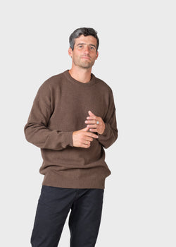 Klitmøller Collective ApS Owen knit Knitted sweaters Taupe