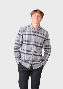 Klitmøller Collective ApS Pedro shirt Shirts Grey tones