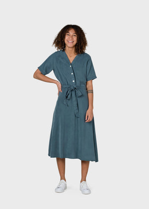 Klitmøller Collective ApS Pernille dress Dress Moss Green