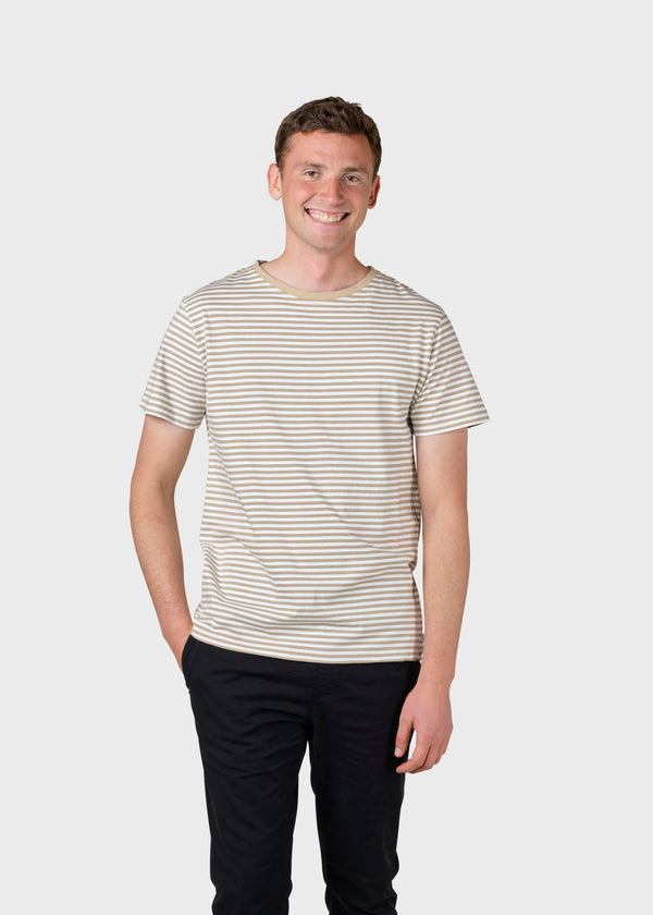 Klitmøller Collective ApS Piet tee T-Shirts Cream/sand