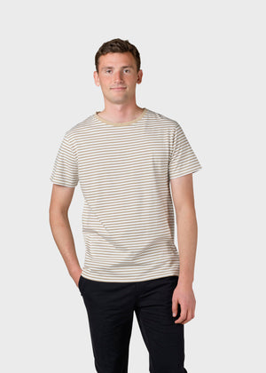 Klitmøller Collective ApS Piet tee T-Shirts Cream/sand