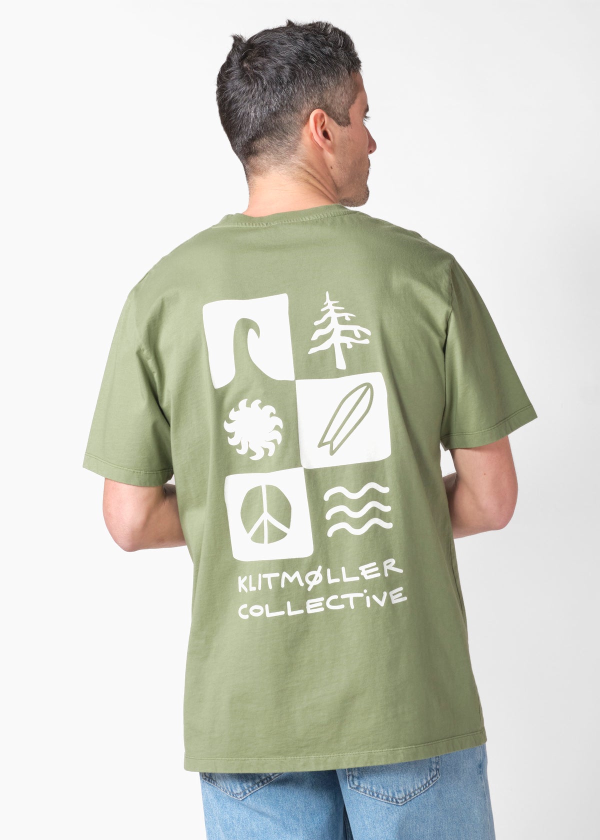 Klitmøller Collective ApS Poldi tee OCS T-Shirts Herb green