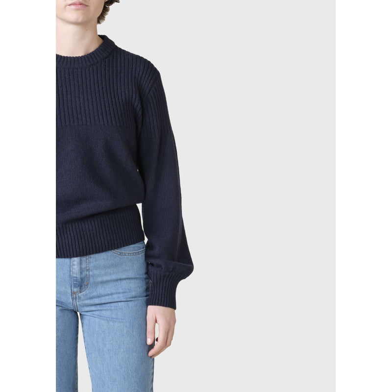 Klitmøller Collective ApS Rachel knit Knitted sweaters Navy