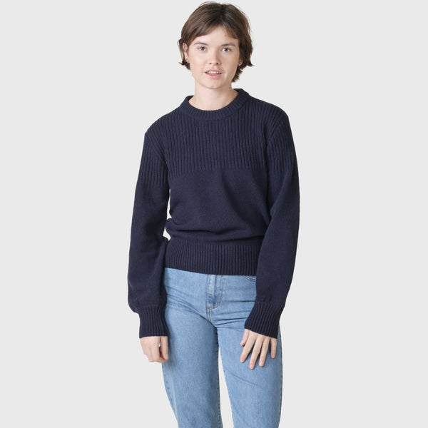 Klitmøller Collective ApS Rachel knit Knitted sweaters Navy