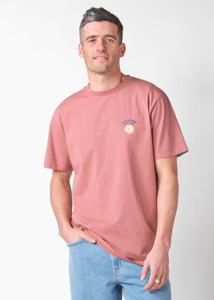 Klitmøller Collective ApS Rainer tee OCS T-Shirts Faded rose