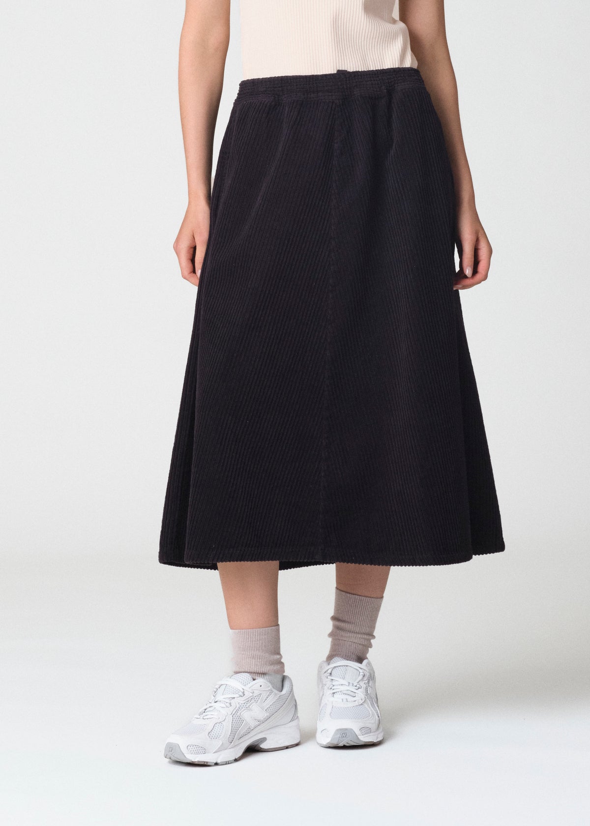 Klitmøller Collective ApS Ramona cord skirt Skirts Black