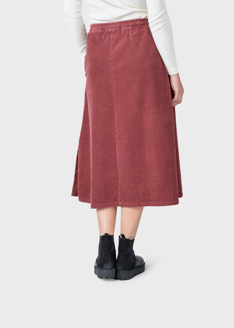 Klitmøller Collective ApS Ramona cord skirt Skirts Burgundy