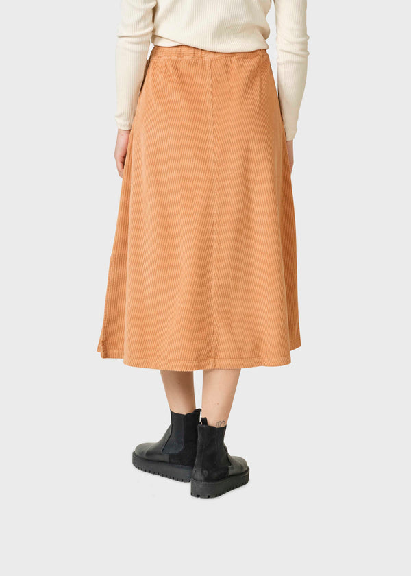 Klitmøller Collective ApS Ramona cord skirt Skirts Camel