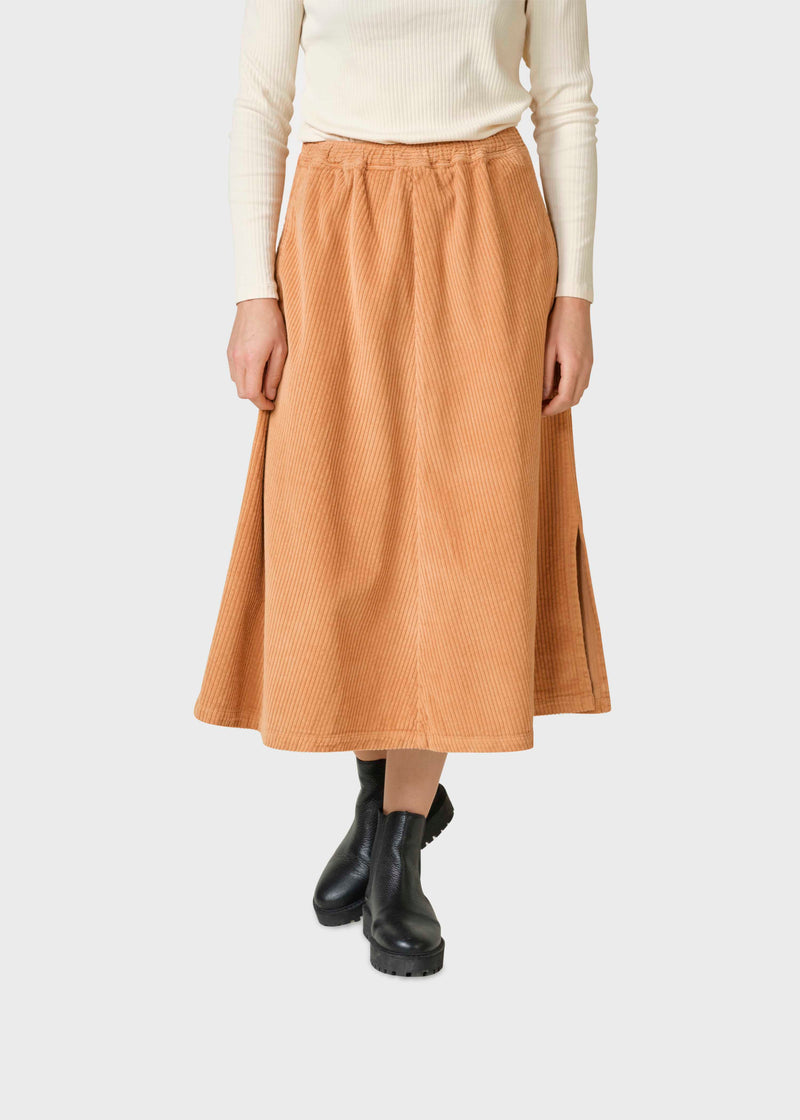 Klitmøller Collective ApS Ramona cord skirt Skirts Camel