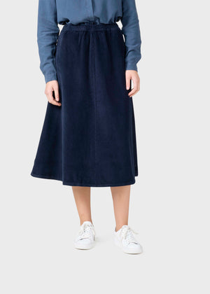 Klitmøller Collective ApS Ramona cord skirt Skirts Navy