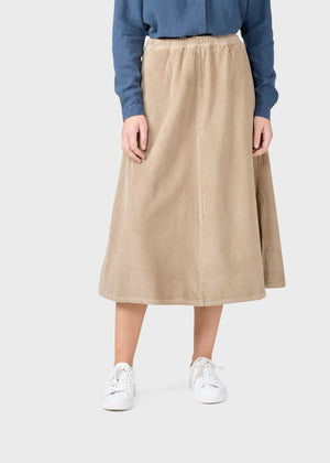Klitmøller Collective ApS Ramona cord skirt Skirts Sand