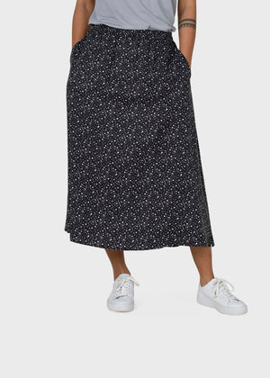 Klitmøller Collective ApS Ramona print skirt Skirts Black/white dots