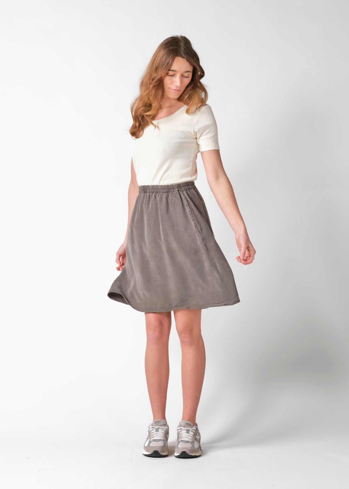 Klitmøller Collective ApS Ramona short skirt Skirts Taupe