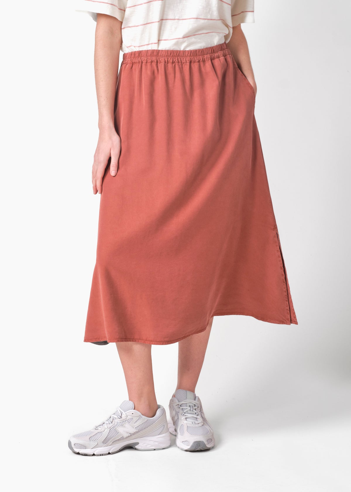 Klitmøller Collective ApS Ramona skirt Skirts Burnt Sienna