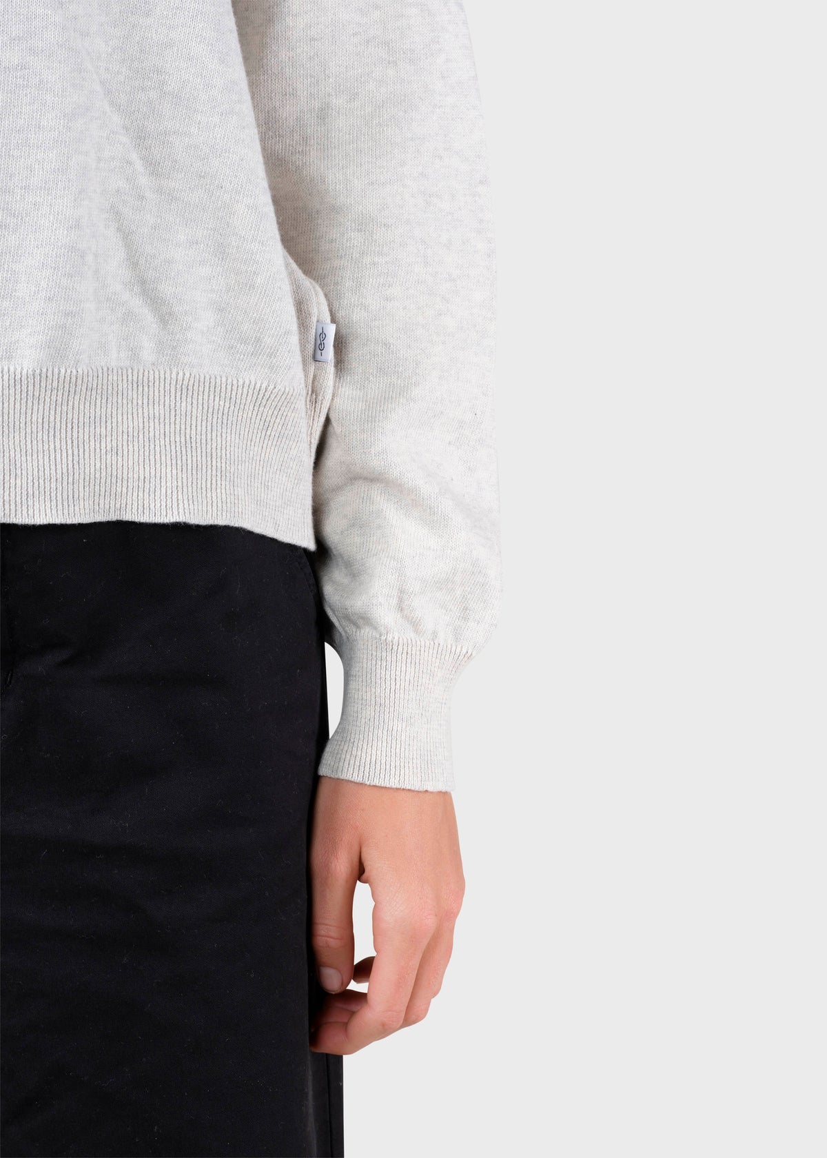 Klitmøller Collective ApS Randi knit Knitted sweaters Cream melange
