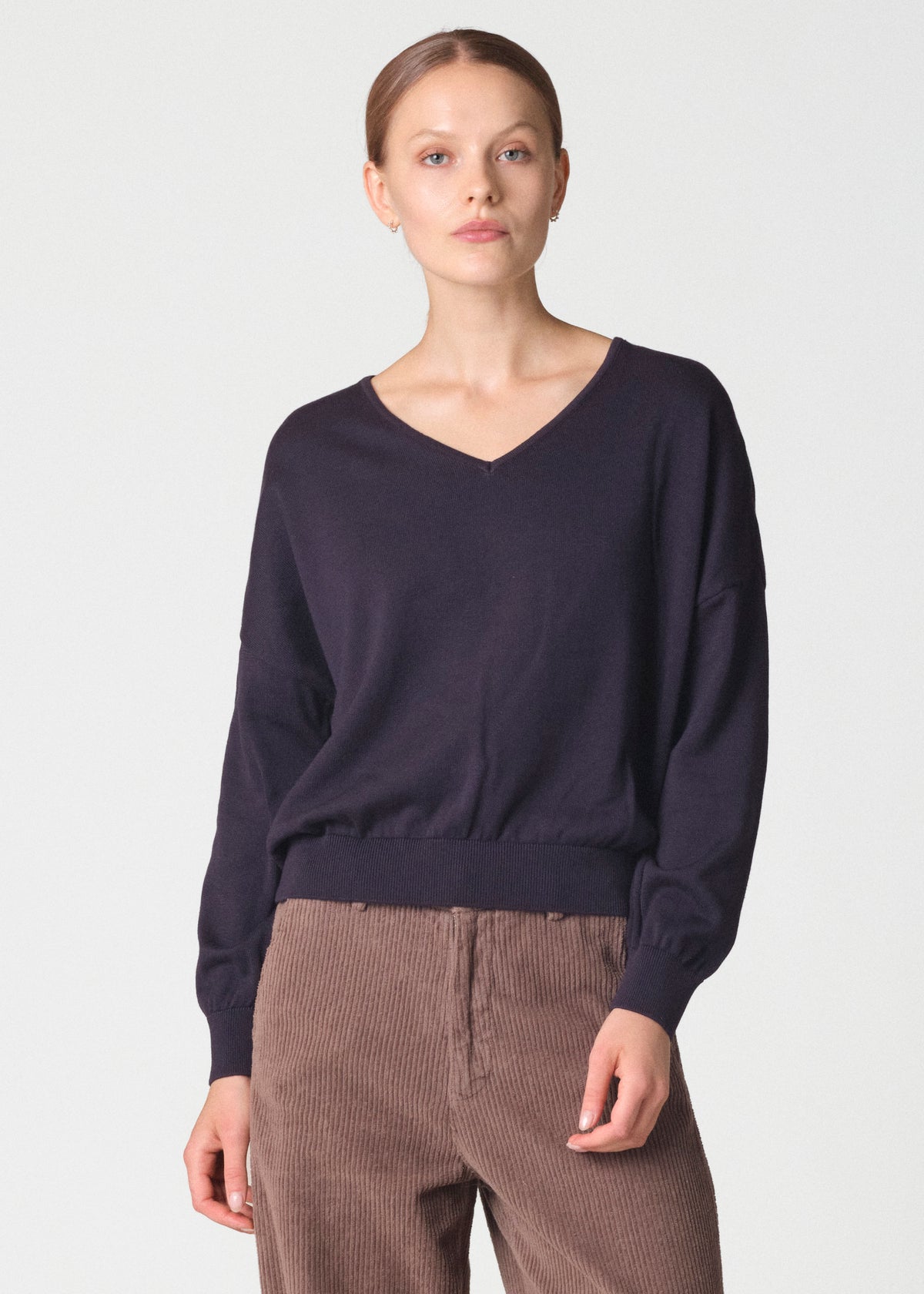 Klitmøller Collective ApS Randi knit Knitted sweaters Navy