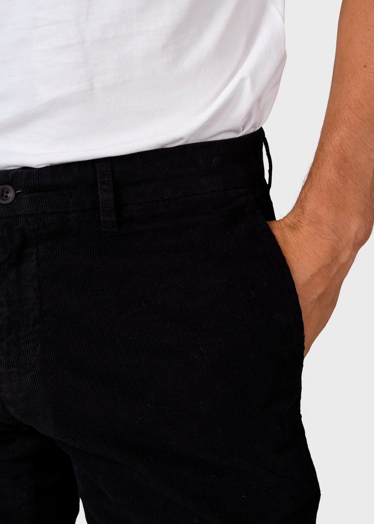 Klitmøller Collective ApS Ras corduroy chinos Pants Black