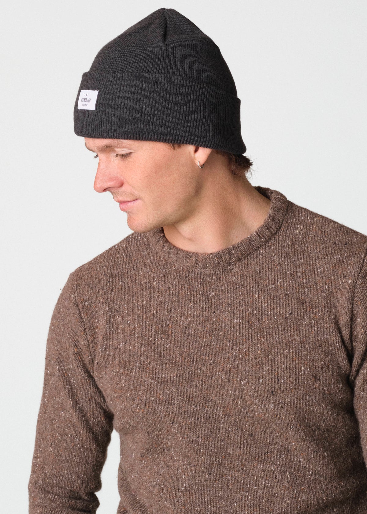 Klitmøller Collective ApS Rib beanie Beanies Olive