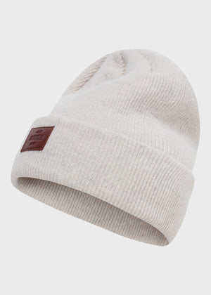 Klitmøller Collective ApS Rib beanie Beanies Pastel grey