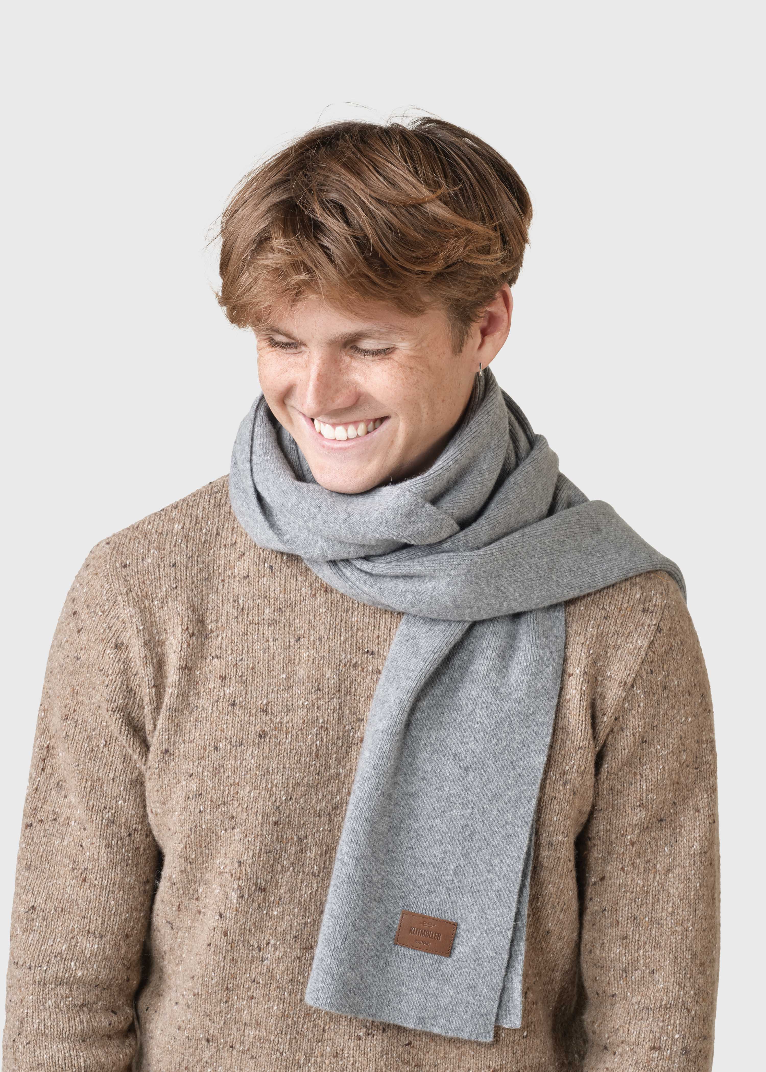 TODAYFUL Wool Rib Stole グレー CANAL JEAN(キャナルジーン)の「TODAYFUL(トゥデイフル)