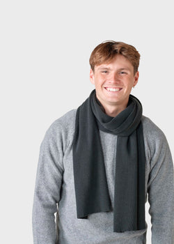 Klitmøller Collective ApS Rib scarf Scarfs Olive