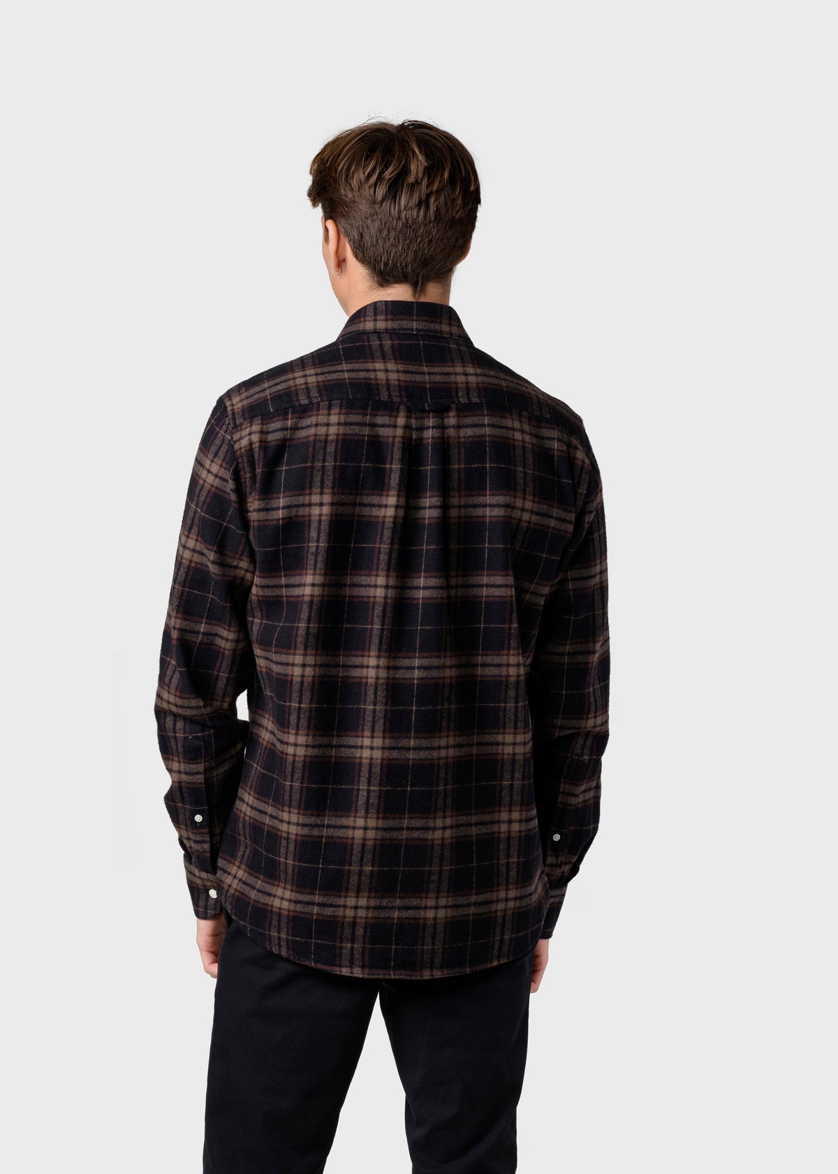 Klitmøller Collective ApS Rocco shirt GOTS Shirts Brown check
