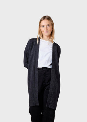 Klitmøller Collective ApS Rosemarie knit cardigan Knitted sweaters Anthracite