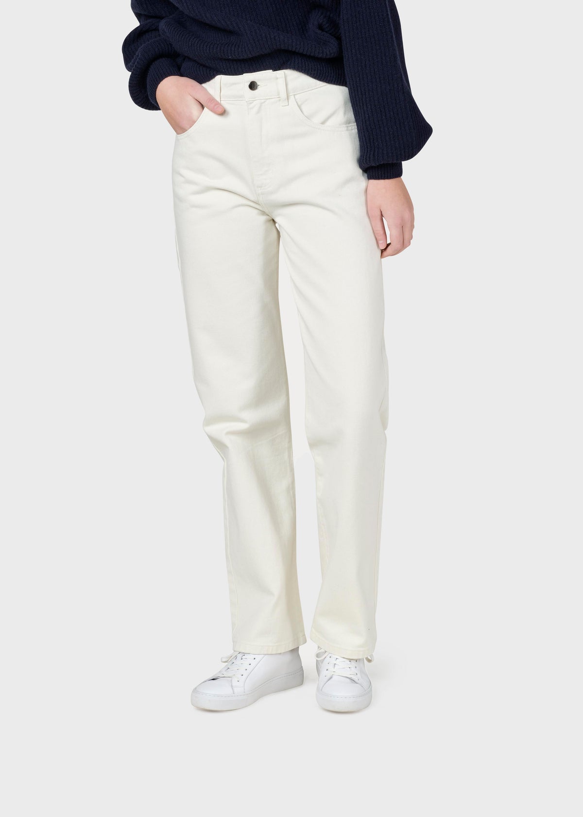 Klitmøller Collective ApS Rubi denim pants Pants Cream