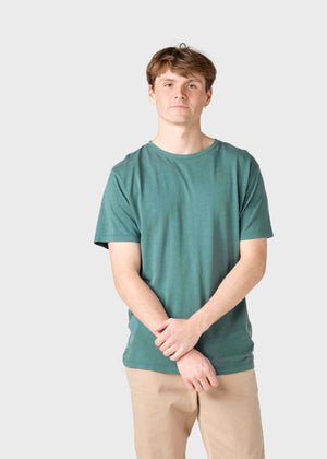 Klitmøller Collective ApS Rufus tee T-Shirts Moss Green