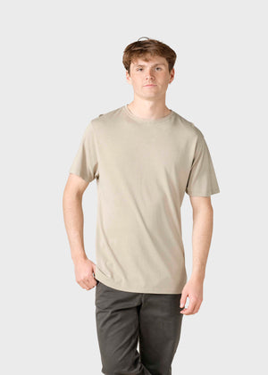 Klitmøller Collective ApS Rufus tee T-Shirts Sand