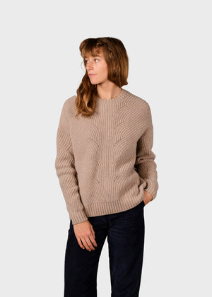 Klitmøller Collective ApS Sanna knit Knitted sweaters Sand