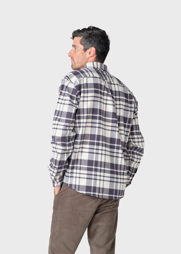 Klitmøller Collective ApS Scott shirt Shirts Navy/cream