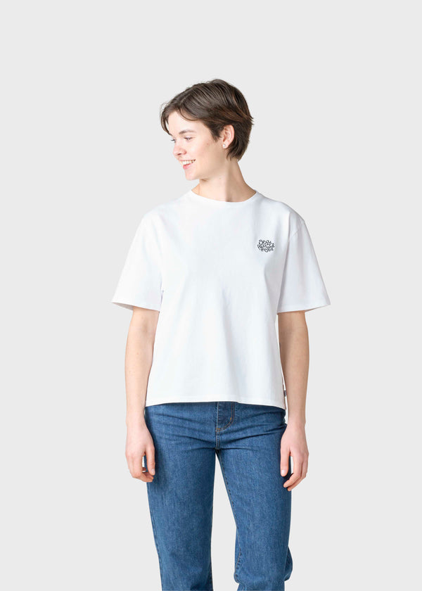 Klitmøller Collective ApS Sea tee T-Shirts White