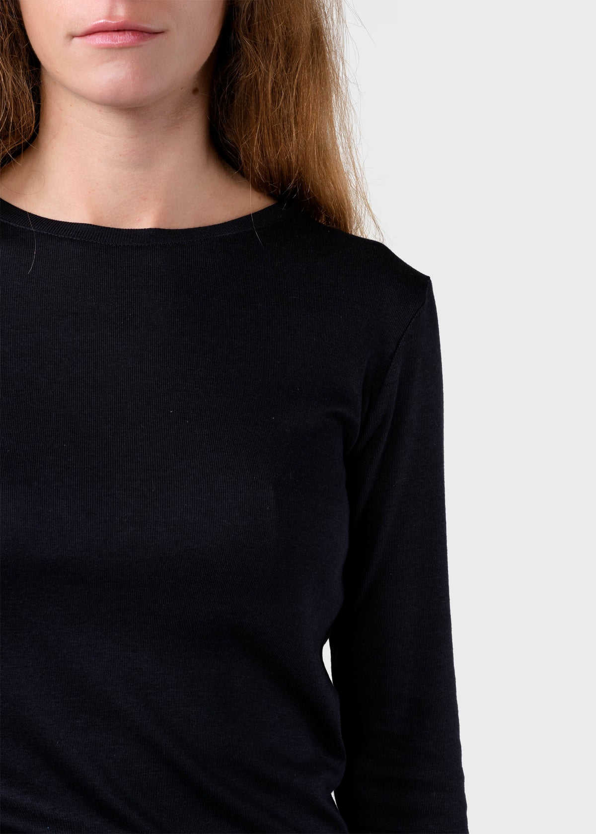Klitmøller Collective ApS Selma LS tee T-Shirts Black