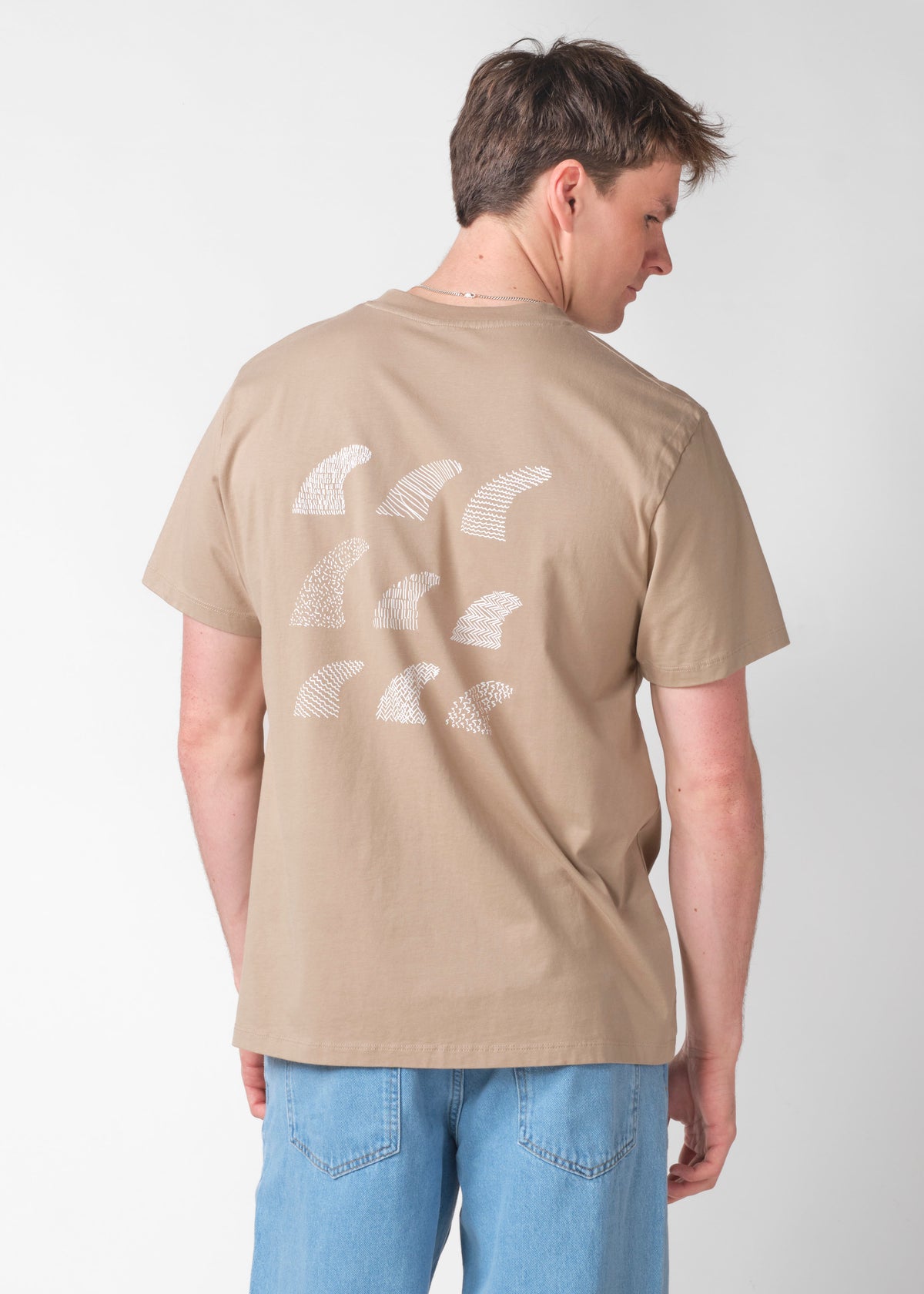 Klitmøller Collective ApS Seven tee OCS T-Shirts Cashew