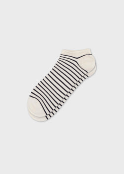 Klitmøller Collective ApS Short sock Socks Cream/navy