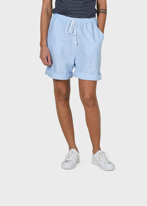 Klitmøller Collective ApS Sidse shorts Walkshorts Blue melange
